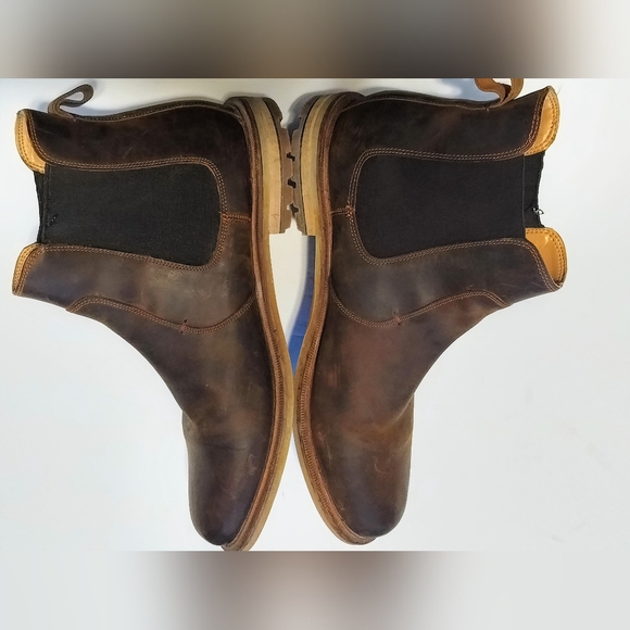 Clarks Chelsea Boot, Beeswax Leather, Brown, Size 12M - Picture 5 of 12